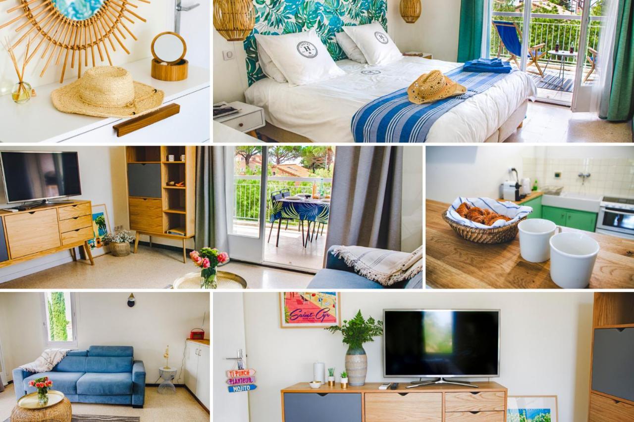 Mer & Relax - Parking - Wifi - Terrasse - Mer Сен-Сір-сюр-Мер Екстер'єр фото